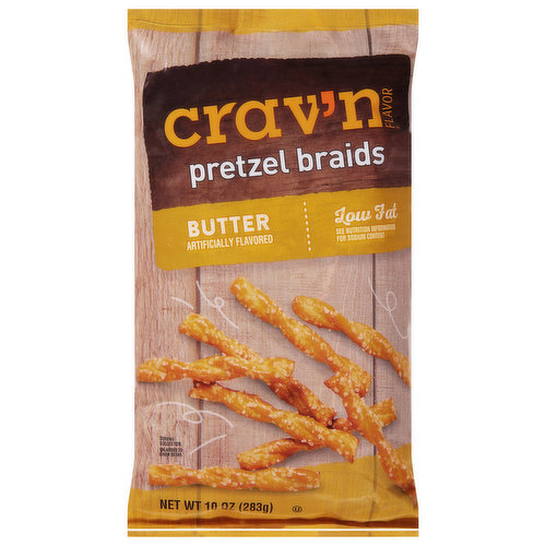 Cravn Flavor Pretzel Braids Butter 