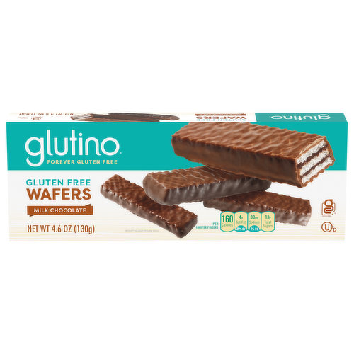 Glutino Wafers, Gluten Free, Milk Chocolate