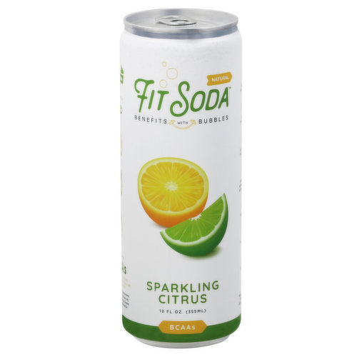Fit Soda Soda, Sparkling Citrus