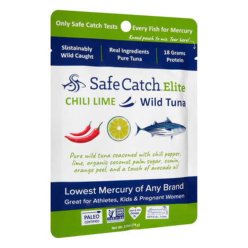 Safe Catch Wild Tuna, Chili Lime