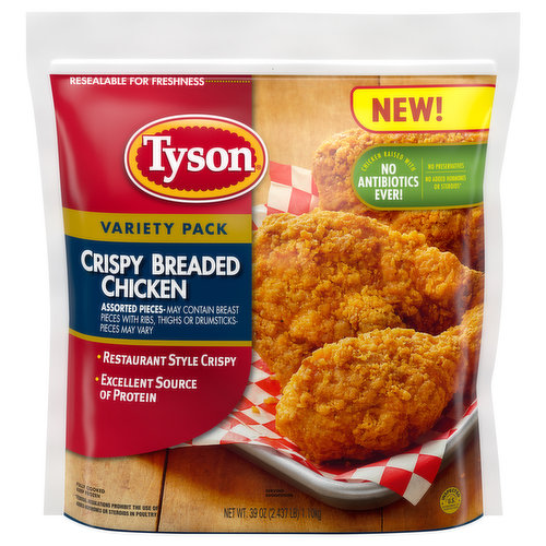 tyson crispy chicken strips