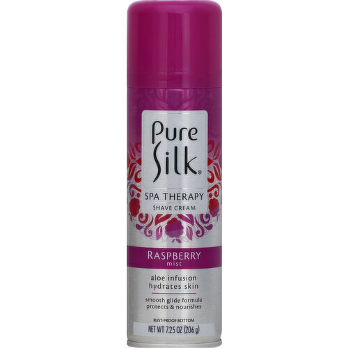 Pure Silk Shave Cream, Raspberry Mist