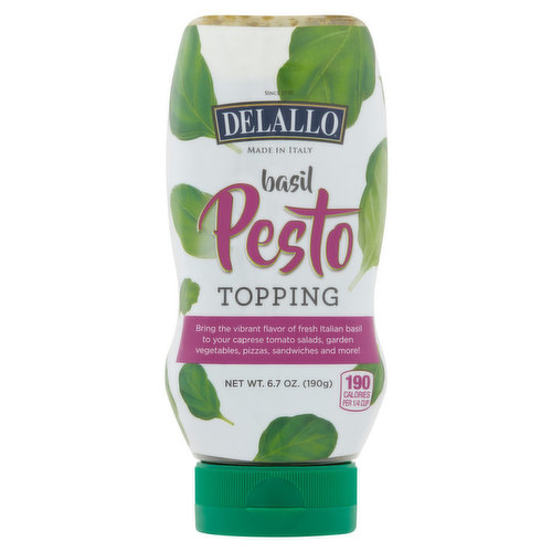 Delallo Topping, Basil Pesto