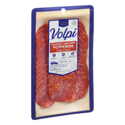 Volpi Pepperoni, Gourmet Uncured