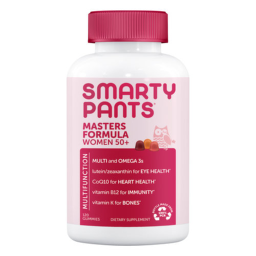 SmartyPants Masters Formula, Women 50+, Gummies