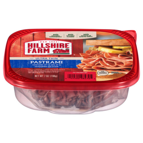 Hillshire Farm Thin Sliced Pastrami Lunch Meat, 8 Oz - Kroger