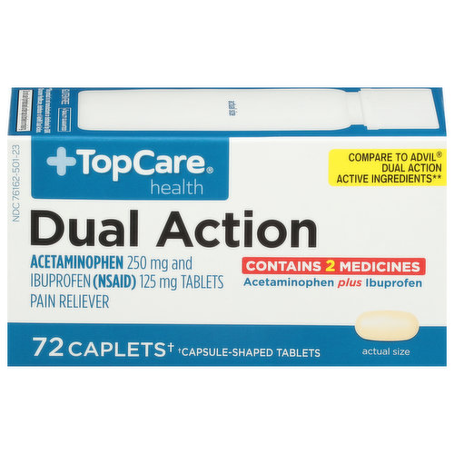 TopCare Dual Action, Caplets