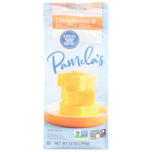Pamela's Cornbread & Muffin Mix