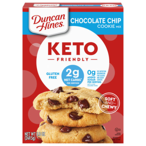 Duncan Hines Cookie Mix, Keto Friendly, Chocolate Chip