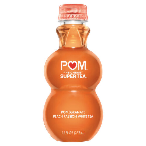 Pom White Tea, Pomegranate Peach Passion