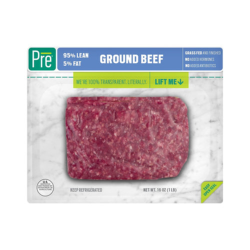 Ground Beef, Finished, 100% Grass Fed