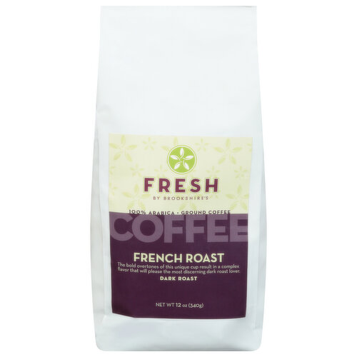 Fresh by Brookshire's French Roast Coffee, Ground