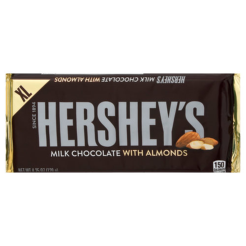 Hershey's Milk Chocolate, with Almonds, XL