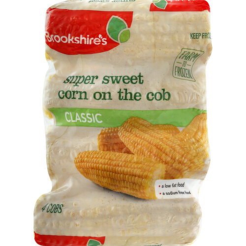 Brookshire's Corn on the Cob, Super Sweet, Classic