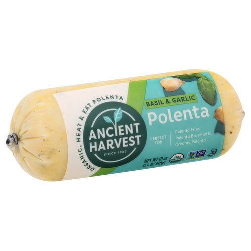 Ancient Harvest Polenta, Basil & Garlic