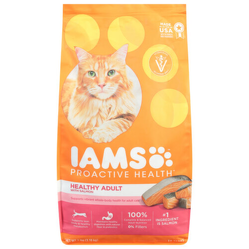 IAMS Healthy Adult with Salmon Premium Cat Food