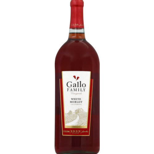 Gallo Family Vineyards White Merlot Wine 1.5L 