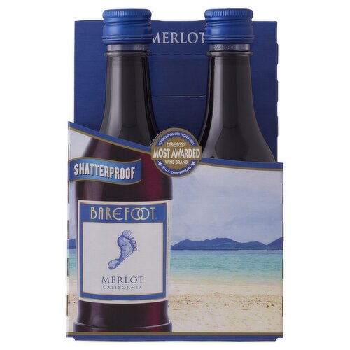 Barefoot Merlot, California, Shatterproof