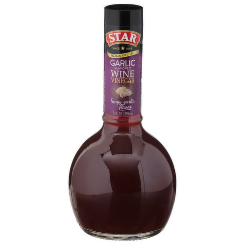 Star Wine Vinegar, Garlic Flavored