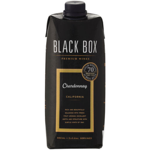 Black Box Chardonnay, Monterey County California, 2010