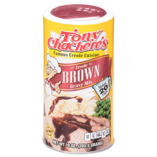 Tony Chachere's Gravy Mix, Brown, Creole