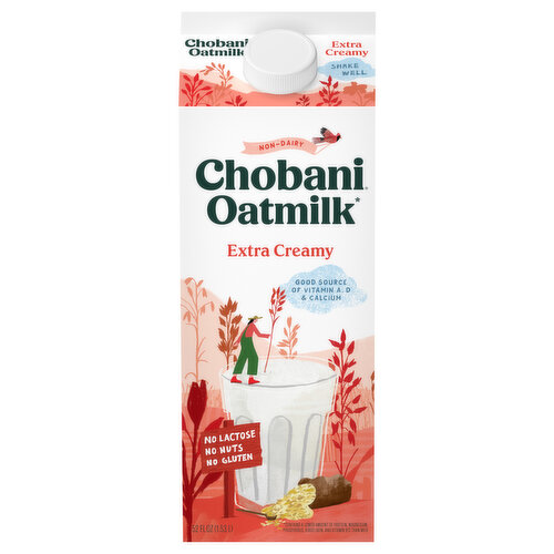 Chobani Oatmilk, Extra Creamy