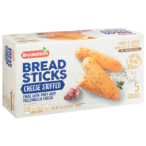 Brookshire's Bread Sticks, Cheese Stuffed