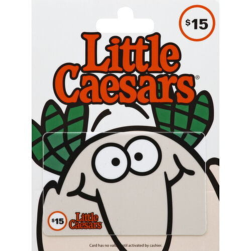 Little Caesars Gift Card, $15