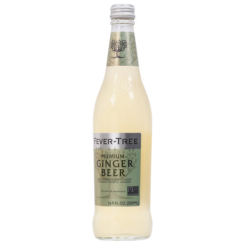 (8 Bottles) Fever-Tree Ginger Beer, 16.9 Fl Oz