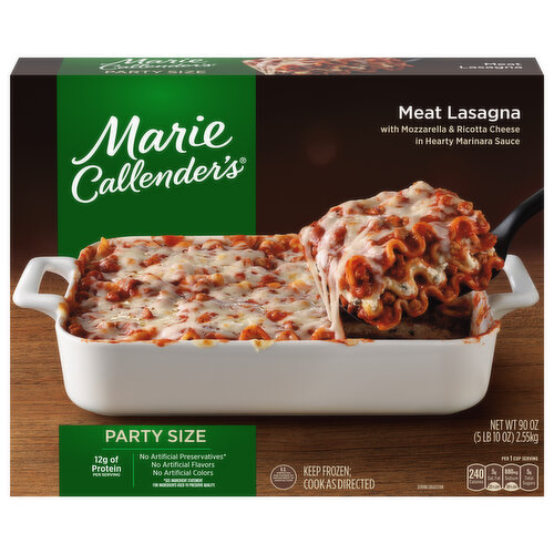 Marie Callender's Meat Lasagna, Party Size