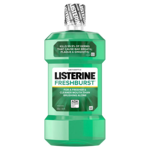 2 X The Breath Co Fresh Breath Oral Rinse Icy Mint 500ml