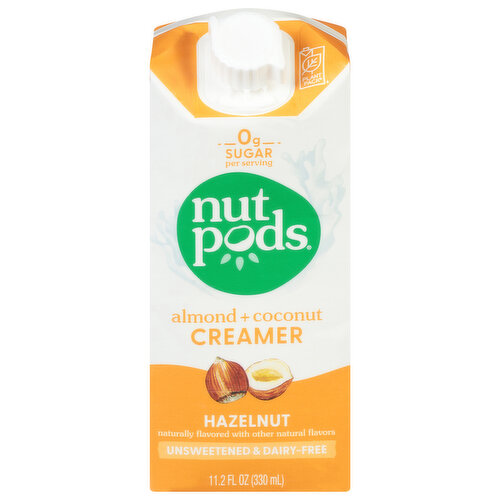 Nutpods Creamer, Hazelnut, Almond + Coconut