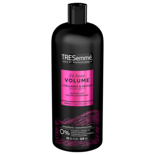 TRESemme Shampoo, 24 Hour Volume, Collagen & Peptide Complex