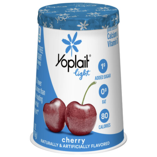 Yoplait Yogurt, Fat Free, Cherry