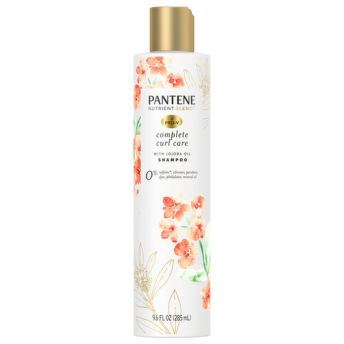 Pantene Shampoo, Nutrient Blends, Complete Curl Care