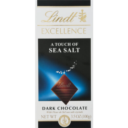 Lindt Dark Chocolate, a Touch of Sea Salt