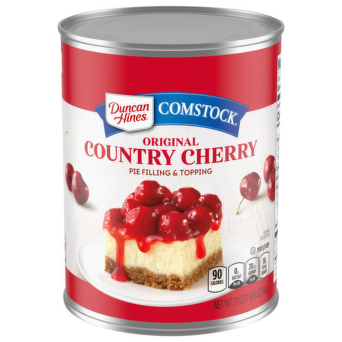 Duncan Hines Pie Filling or Topping, Original, Country Cherry