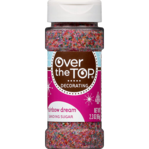 Over the Top Sanding Sugar, Rainbow Dream