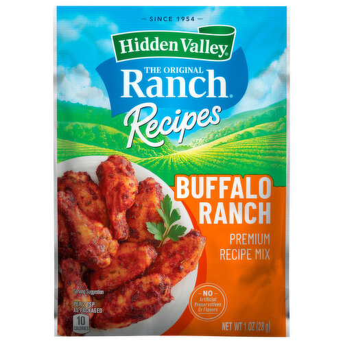 Hidden Valley Recipe Mix, Premium, Buffalo Ranch