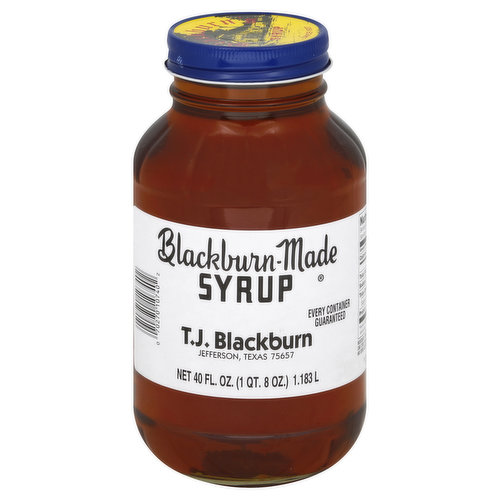 Blackburn-Made Syrup Syrup