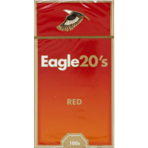 Eagle Cigarettes, Red, 100s