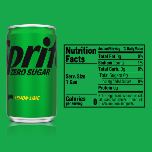 Sprite® Zero Sugar Lemon Lime Diet Caffeine Free Soda Bottle, 20
