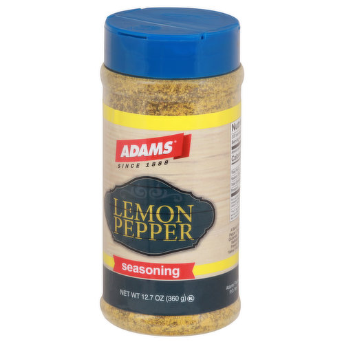 Lemon Pepper Seasoning | Certified Organic Spice Blend Small Refill