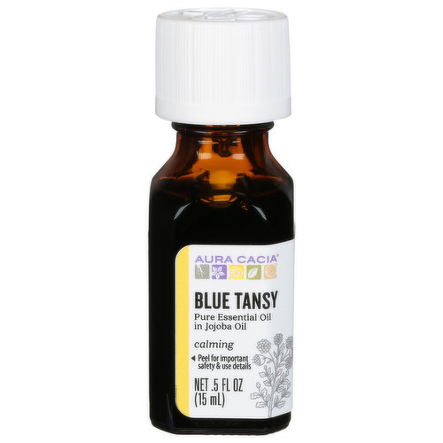 Aura Cacia Pure Essential Oil, Blue Tansy, Calming