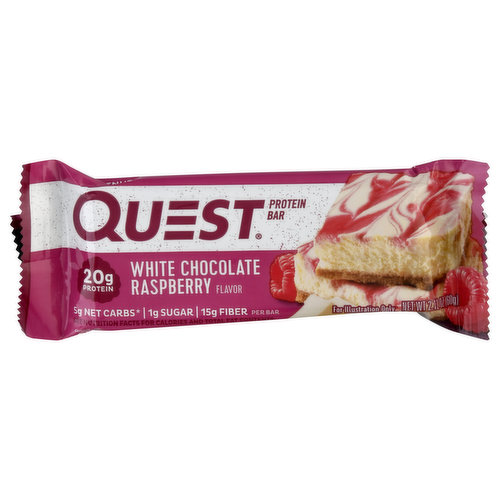 Only 2 g sugar. 14 fiber. Gluten free. 20 g protein per serving. 6 Net Carbs: 21 g carbs. 14 g fiber. 1 g erythritol = 6 g net carbs. They said that this protein bar couldn't be made. But we finally did it. It's delicious food packed with protein that makes no compromises. Just read or ingredients and you'll see. questnutrition.com.