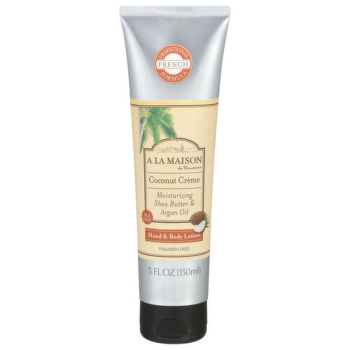 A La Maison Hand & Body Lotion, Coconut Creme