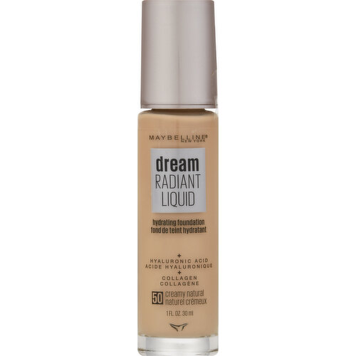 maybelline Hydrating Foundation, Creamy Natural 50