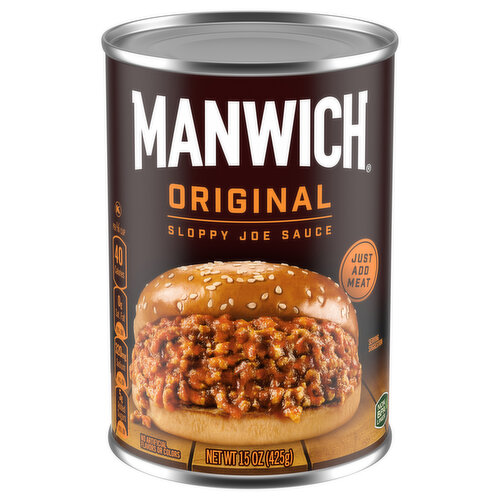 Manwich Sauce, Sloppy Joe, Original