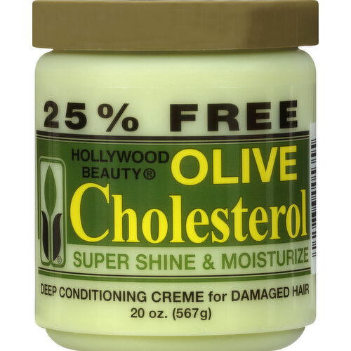 Hollywood Beauty Deep Conditioning Creme, Olive Cholesterol