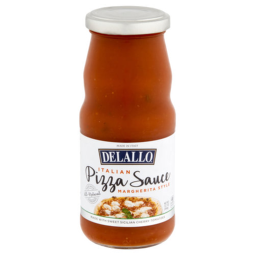 Delallo Pizza Sauce, Margherita Style, Italian